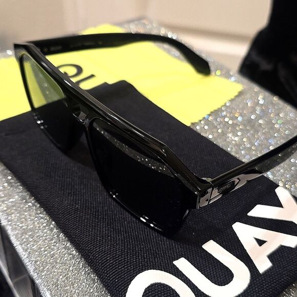 Quay Australia Sound Check Unisrx 44MM Geometric Aviator Sunglasses - Picture 6 of 10